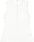 Ami Alexandre Matiussi sleeveless silk top in