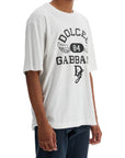 Dolce & Gabbana printed t-shirt with dg embroidery