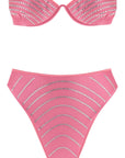 Oséree bikini set with rhinestones