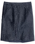 Tom Ford crocodile effect leather skirt