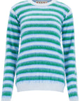 Marni striped crewneck pullover