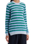 Marni striped crewneck pullover