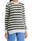 Marni striped crewneck pullover