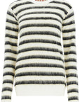 Marni striped crewneck pullover