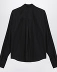 Sportmax Black popeline Gesso shirt