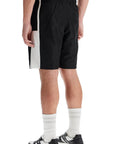 Lacoste sporty color block bermuda shorts