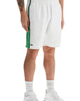 Lacoste sporty color block bermuda shorts