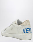Golden Goose White/bluette/wood ash Ballstar sneakers