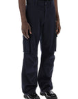 Dolce & Gabbana cargo pants with logo plaque