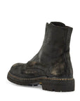 Guidi black horse leather boots gr05frv with side zip