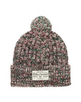 Golden Goose multicolor wool beanie hat with pom pom.