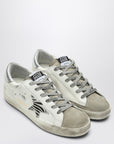 Golden Goose Super-Star sneakers with zebra pony hair star