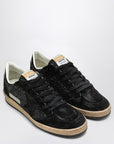 Golden Goose Ball Star sneakers black in suede and glitter