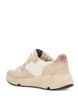 Golden Goose nylon and suede running sneakers with durable sole