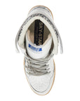 Golden Goose super-star glitter sneakers with spark