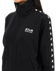 Golden Goose denise slim jacket black with white stars