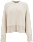 Golden Goose boxy sweater with crystals