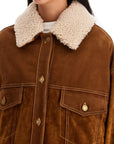 Golden Goose "babette leather jacket"