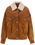 Golden Goose "babette leather jacket"