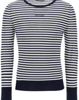 Dolce & Gabbana lightweight striped wool pullover sweater