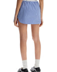 Homme Girls blue striped mini skirt