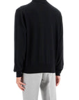 Ami Alexandre Matiussi high-neck merino wool pullover sweater