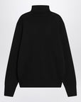 Ami Paris Black turtleneck sweater Ami De Coeur