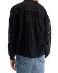 Isabel Marant Etoile cotton gelma blouse for