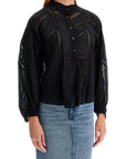 Isabel Marant Etoile cotton gelma blouse for