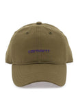 Carhartt Wip canvas script baseball cap