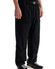 Y-3 flannel cargo pants for men