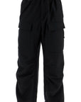 Y-3 flannel cargo pants for men