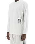 Y-3 long-sleeved t-shirt with logo print