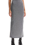 Moschino bicolor knit skirt