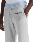 Moschino jogger pants with boxer insert