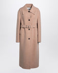 Jil Sander Pink granite wool coat