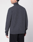 Jil Sander Grey wool turtleneck sweater