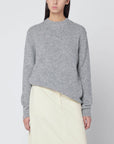 Jil Sander Light grey wool-blend sweater