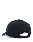 Y-3 black cotton baseball cap with curved brim adjustable