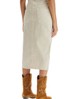 Isabel Marant Etoile denim vandy skirt for