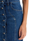 Isabel Marant Etoile denim vandy skirt for