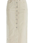 Isabel Marant Etoile denim vandy skirt for