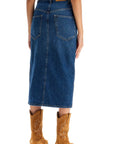 Isabel Marant Etoile denim vandy skirt for