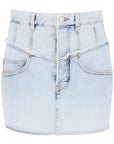 Isabel Marant narjis denim mini skirt