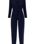 Norma Kamali double-breasted straight leg jumpsuit