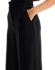 MAX MARA PIANOFORTE straight leg trousers in cady