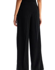 MAX MARA PIANOFORTE straight leg trousers in cady