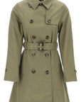 Barbour double-breasted trench coat for