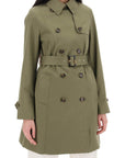 Barbour double-breasted trench coat for