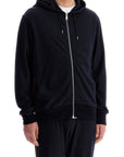 Paul Smith wool jersey zip-up sweatshirt with